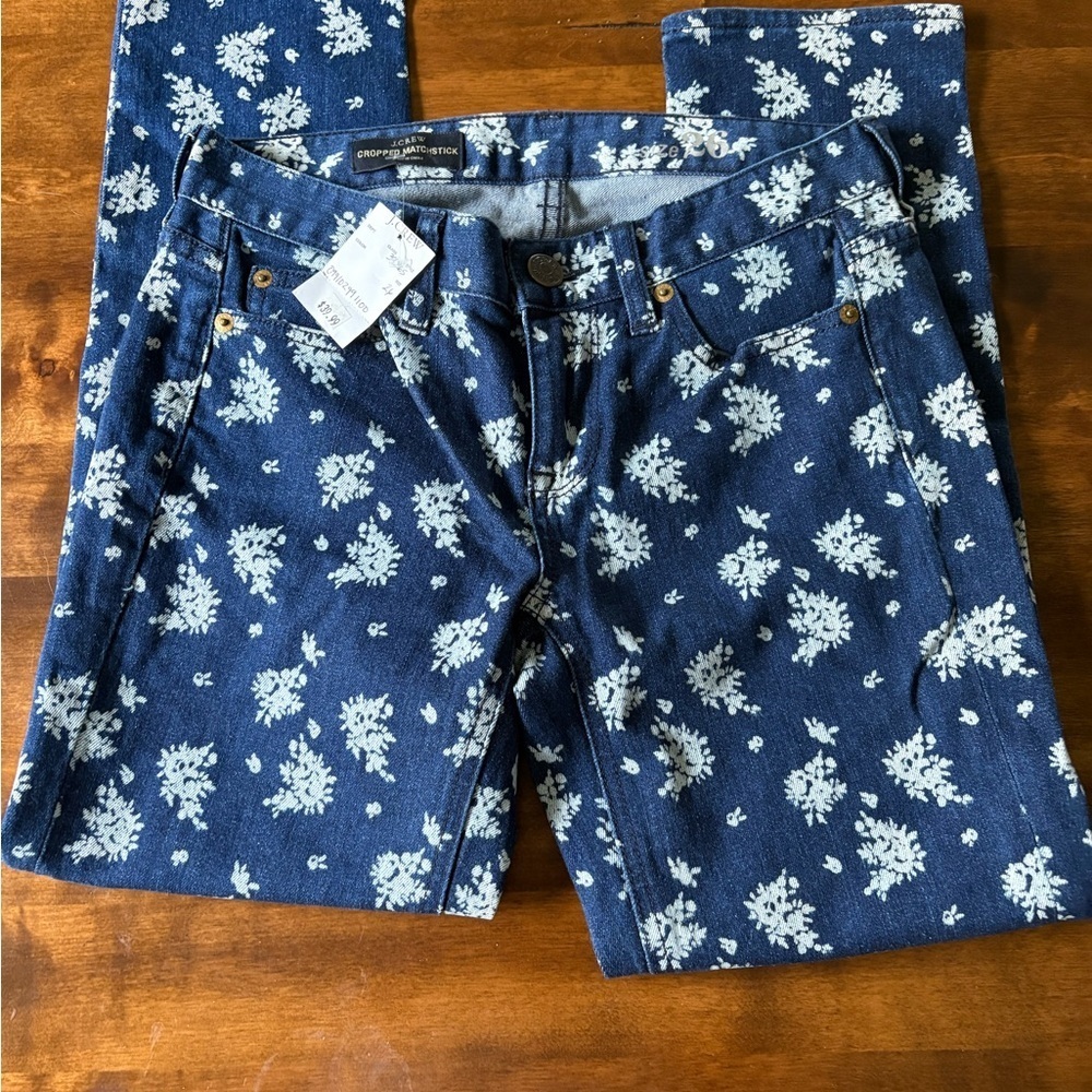 J.Crew Cropped Matchstick Jeans | Size 26 | NWT | Slim Straight Fit